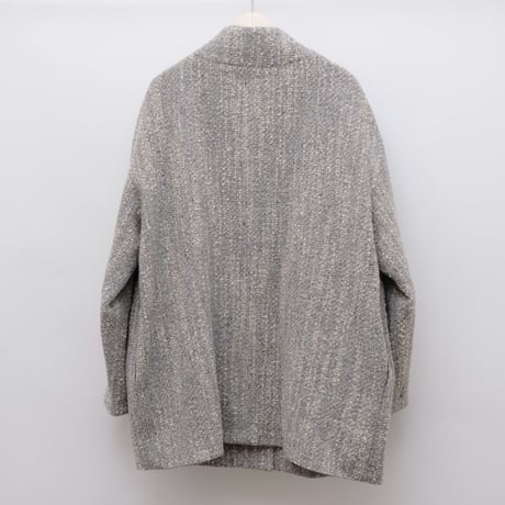 【Greed International グリードインターナショナル】CAVALLINE Loop Wool Coat in Gray