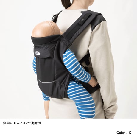 【The North Face】Baby Compact Carrier (ベイビーコンパクトキャリアー（キッズ）ブラック(Ｋ) NMB82351