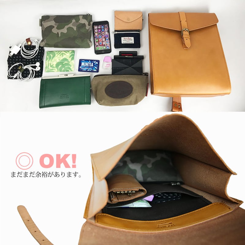 牛革 リュック メンズ レディース 日本製 タイドウェイ TIDEWAY NUME