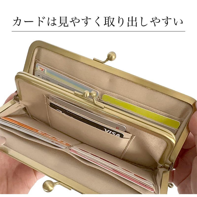 即日発送】zucchero ズッケロ 長財布 花柄 革 牛革 本革 がまぐち