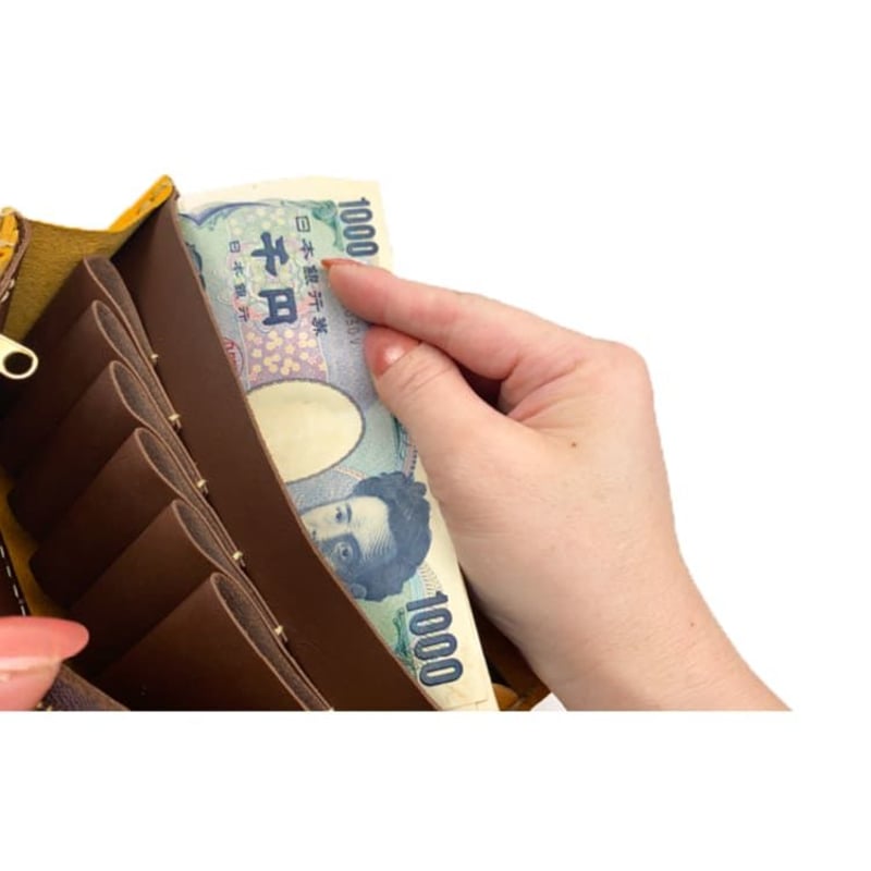 本革 フラップ ロングウォレット メンズ レディース 長財布 日本製
