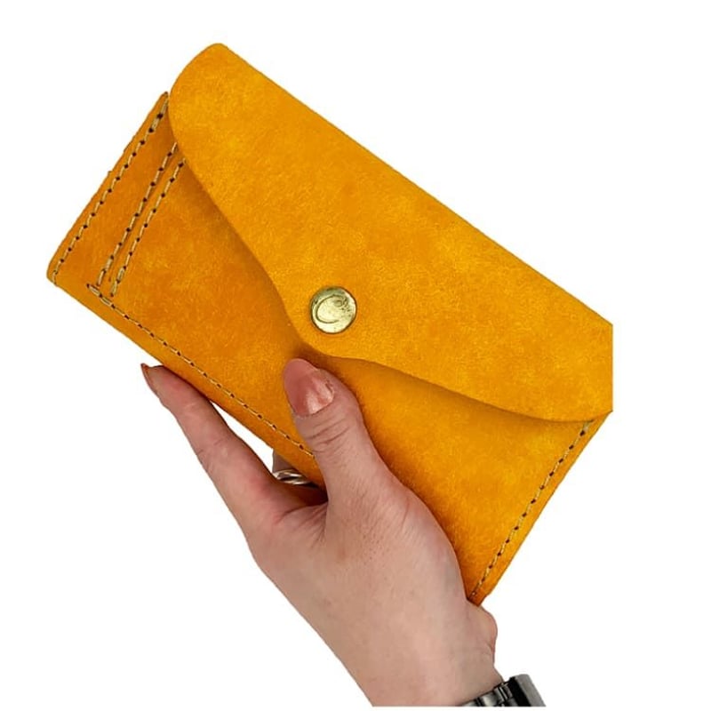 本革 フラップ ロングウォレット メンズ レディース 長財布 日本