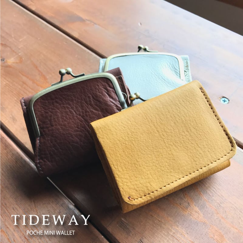 TIDEWAYクラッチバック　財布＋スマホタイプ