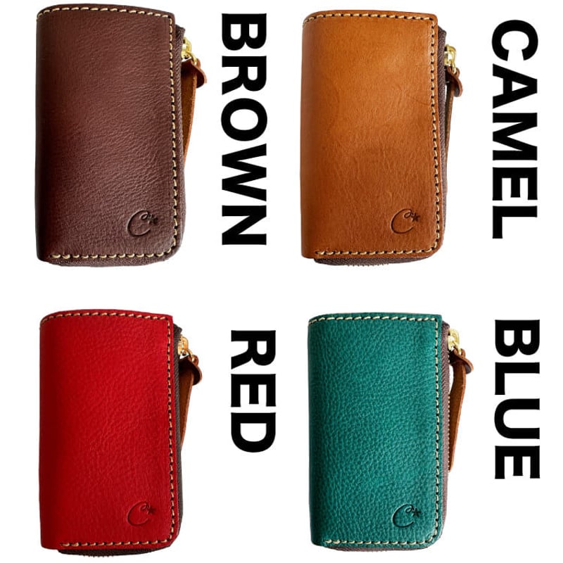 あーちゃまん　a_chaman.【新品未使用】アナスイ  牛革キーケース 本牛革レザーキーリング付きコインケース スマートキーケース P