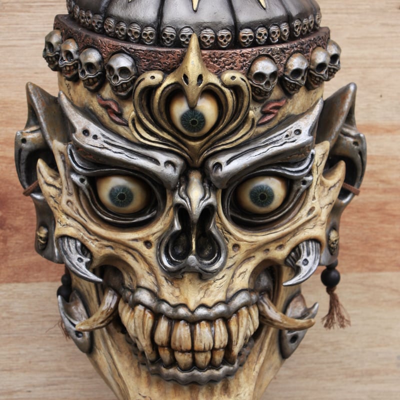 Tibetan Skull 3(Big size) チベタンスカルIII（仮面本体のみ、Mas