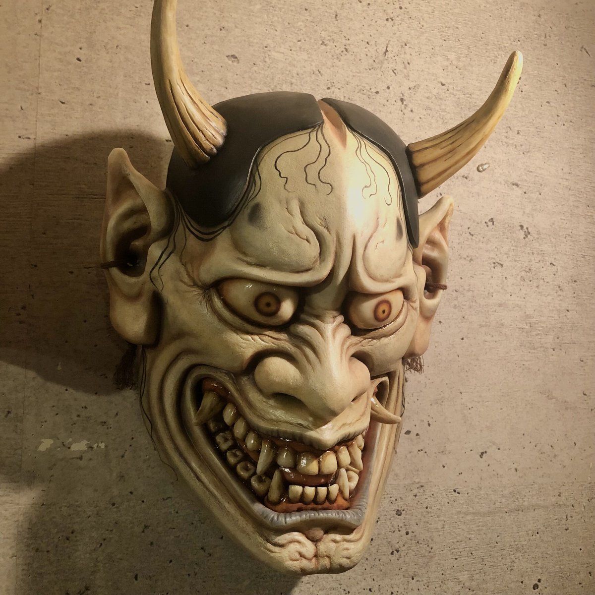 大般若面2👹 Big size Hannya mask 2👹 | Aso Keiji ARTW...