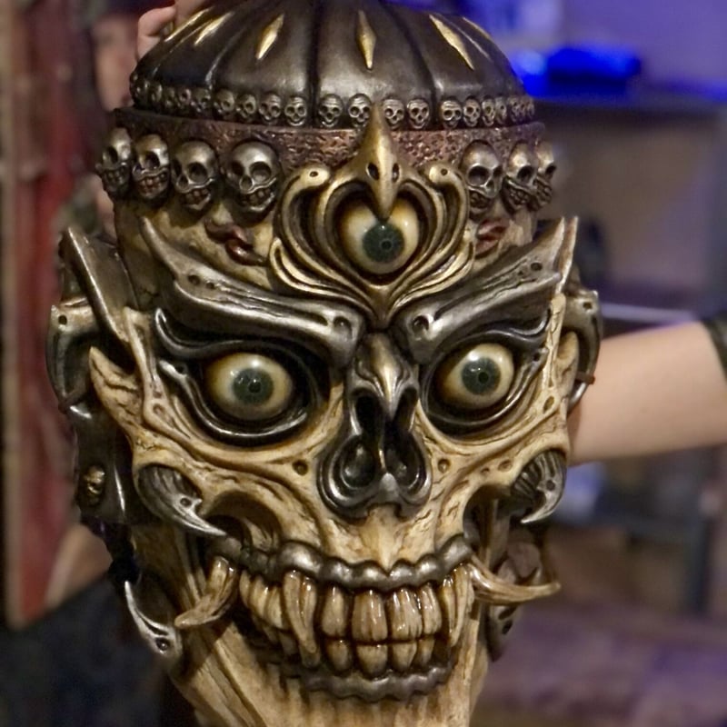 Tibetan Skull 3(Big size) チベタンスカルIII（仮面本体のみ、Mas