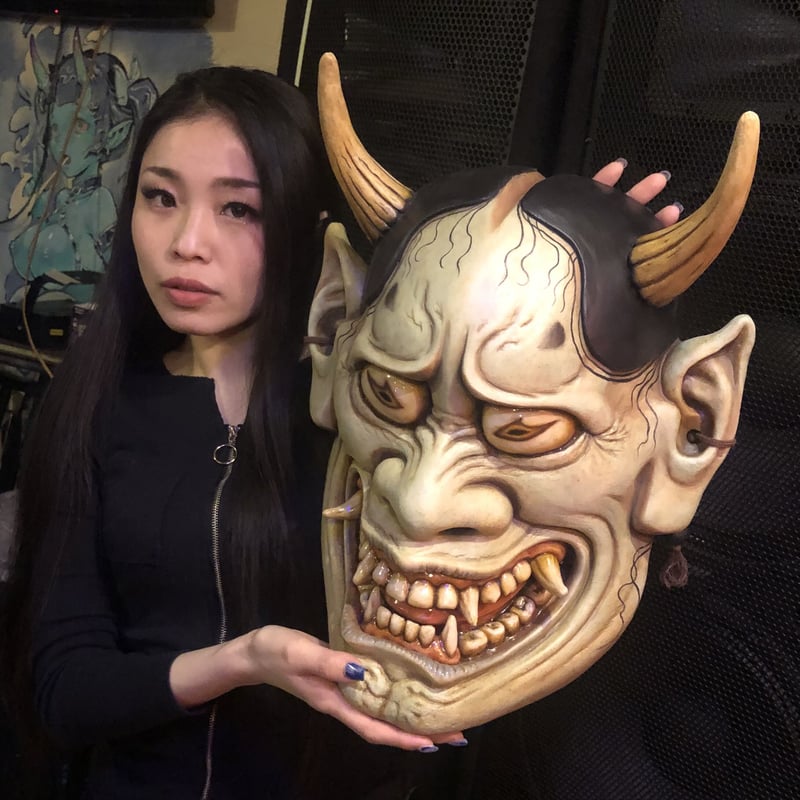 大般若面2👹 Big size Hannya mask 2👹 | Aso Keiji ARTW