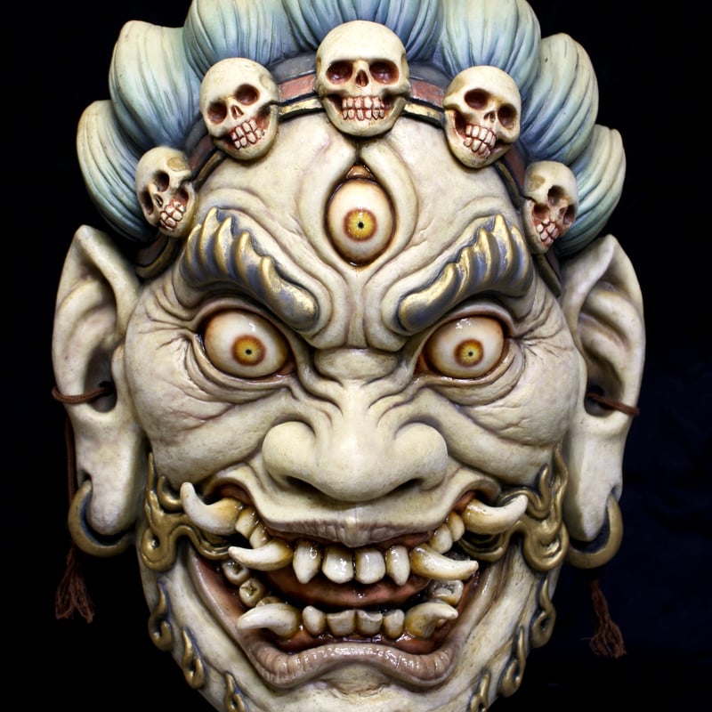 マハーカーラ(白)（ビッグサイズ）⭐️Mahakala (white) (big size)
