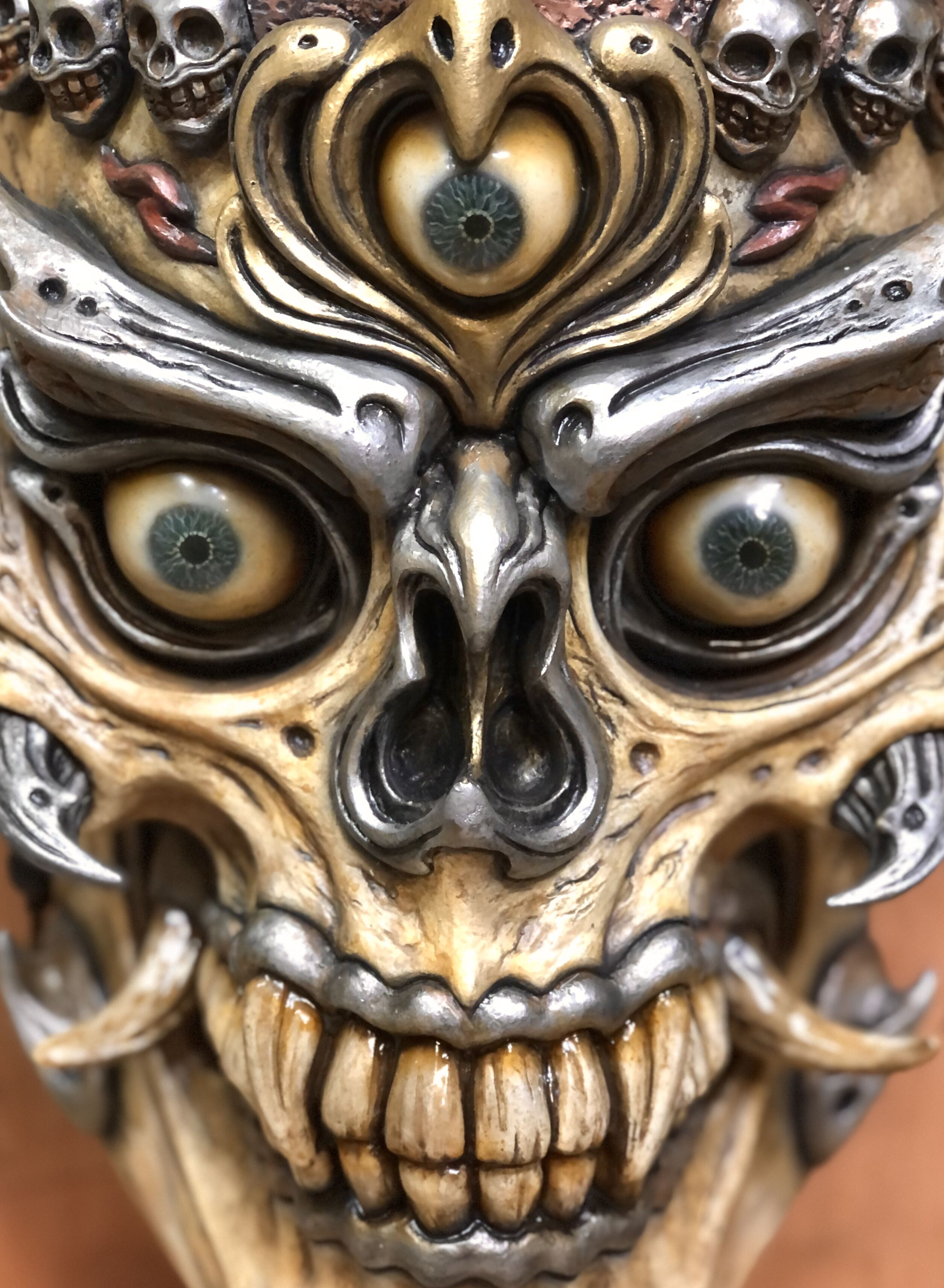 Tibetan Skull 3(Big size) チベタンスカルIII（仮面本体のみ、Mas