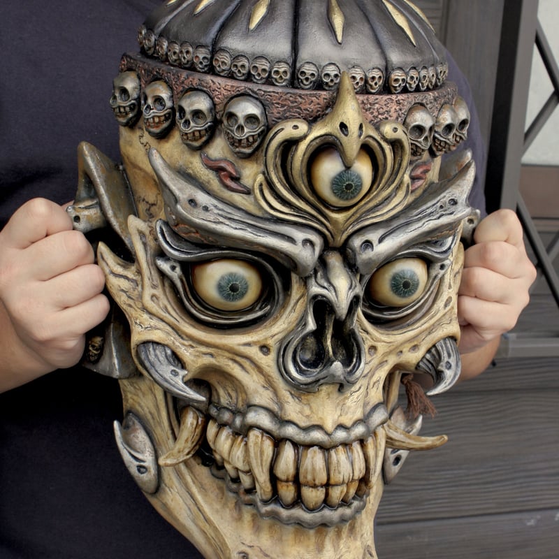 Tibetan Skull 3(Big size) チベタンスカルIII（仮面本体のみ、Mas