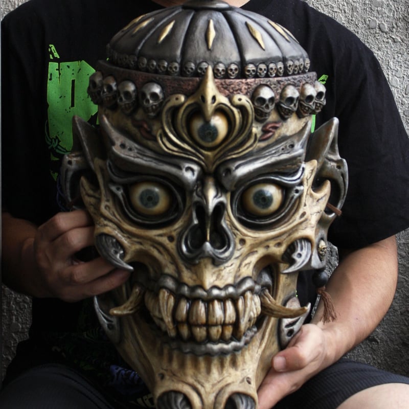 Tibetan Skull 3(Big size) チベタンスカルIII(仮面本体のみ Tibetan Skull 3(Big size) チベタンスカルIII(仮面本体のみ