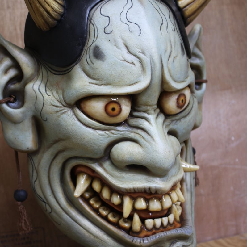 大般若面2👹 Big size Hannya mask 2👹 | Aso Keiji ARTW