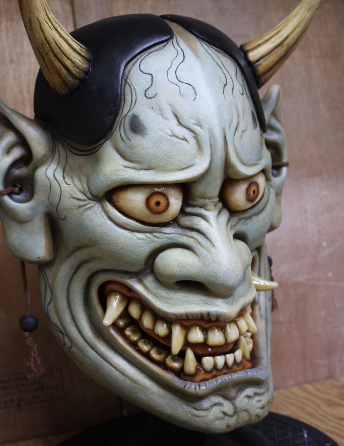 Ed hardy cap oni mask hannya 般若 Ed hardy cap oni mask hannya 般若