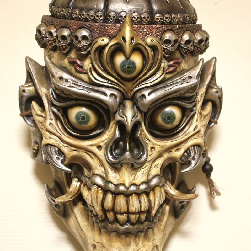 Tibetan Skull 3(Big size) チベタンスカルIII（仮面本体のみ、Mas