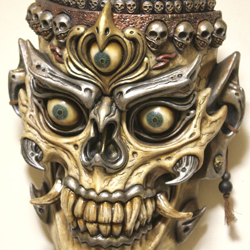 Tibetan Skull 3(Big size) チベタンスカルIII(仮面本体のみ Tibetan Skull 3(Big size) チベタンスカルIII(仮面本体のみ