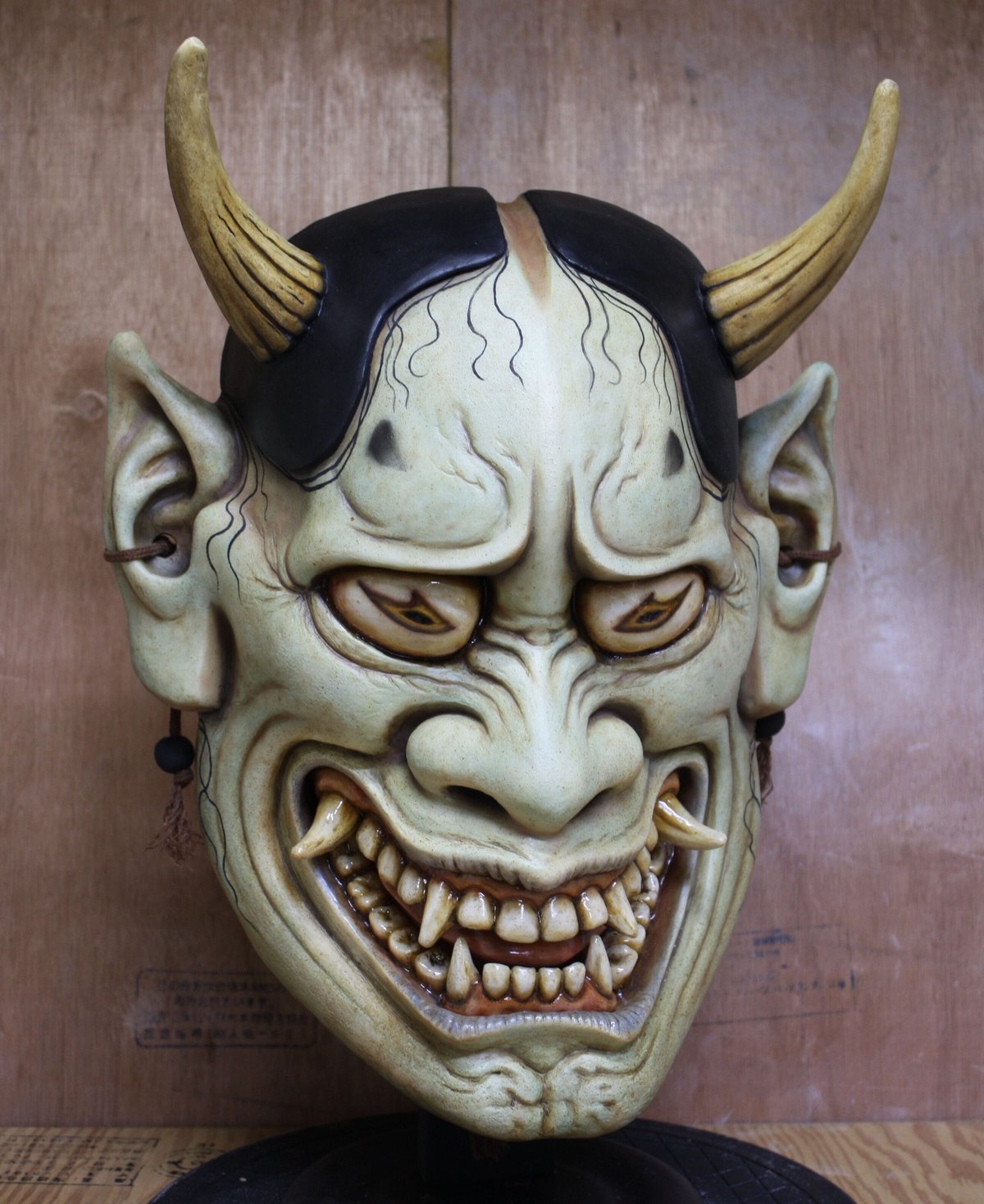 大般若面2👹 Big size Hannya mask 2👹 | Aso Keiji ARTW...