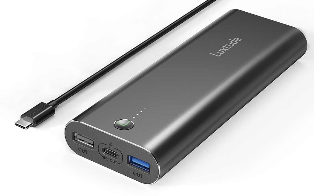 【新品(開封のみ)】 Luxtude　PD対応 20000mAh モバイルバッテリー PD20000B 新品】【新品(開封のみ)】 Luxtude PD対応 20000mAh モバイル