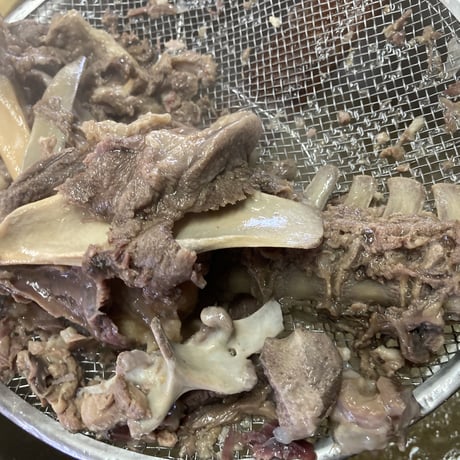 冷凍＊【ペット用】猪薬膳スープエキス入りボイル猪肉 　200g