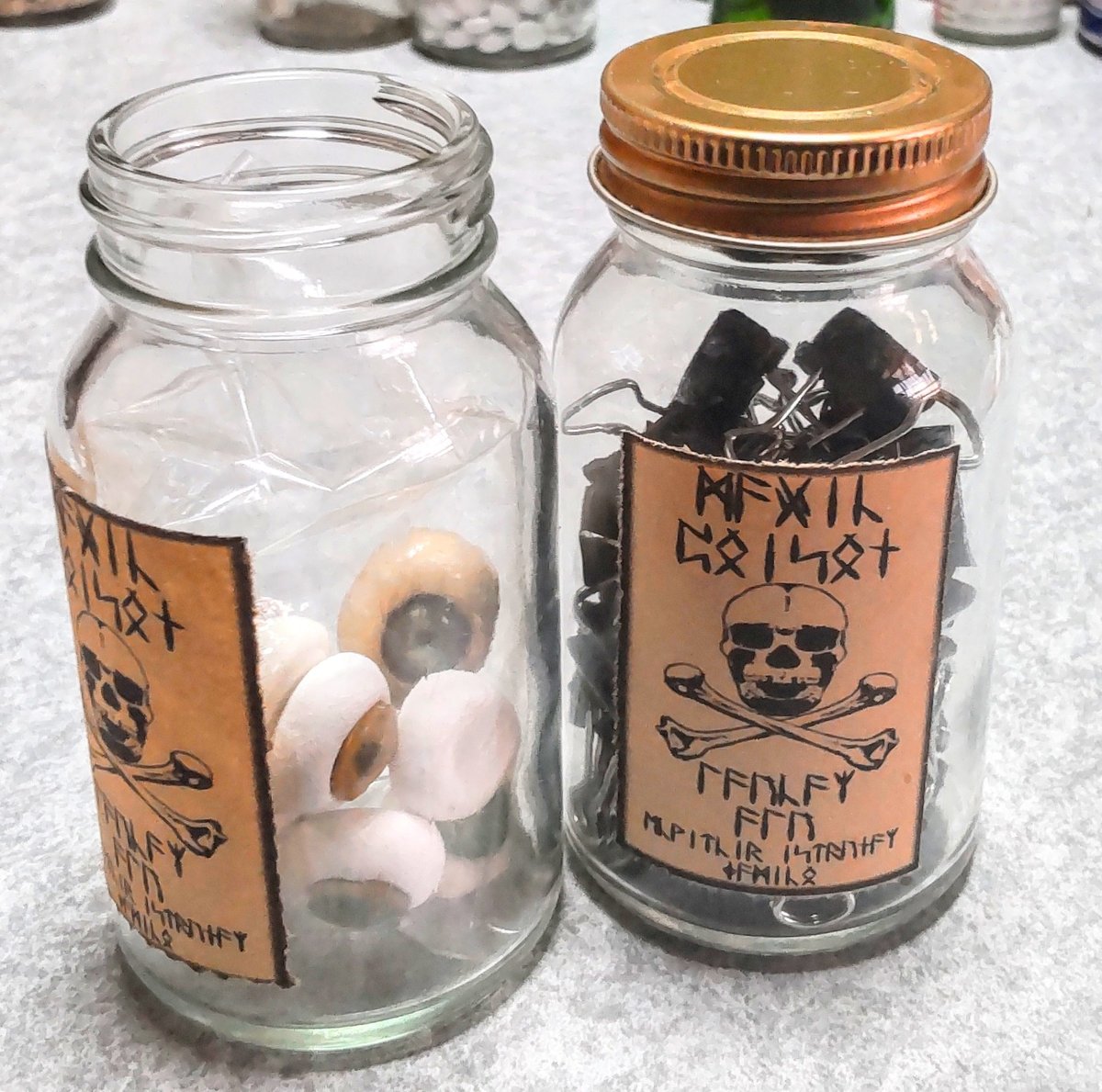 魔法毒デザイン保存瓶 | yamico×835