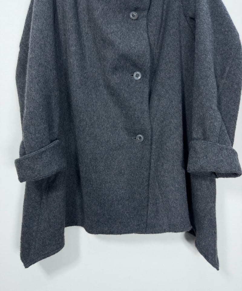 鈍色-nibiiro-エコウールショートコーディガン | I R O F U S I onli