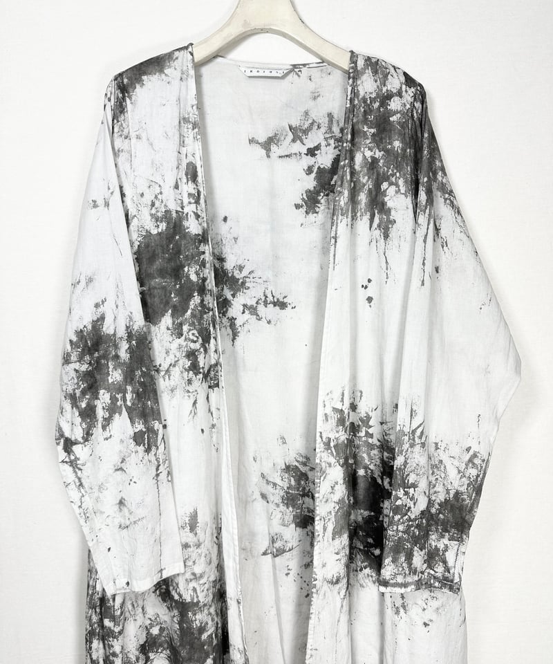 IROFUSI イロフシ 定価41800円 羽爵 コットン カーディガン 日本製 IROFUSI イロフシ 定価41800円 羽爵 コットン カーディガン 日本製