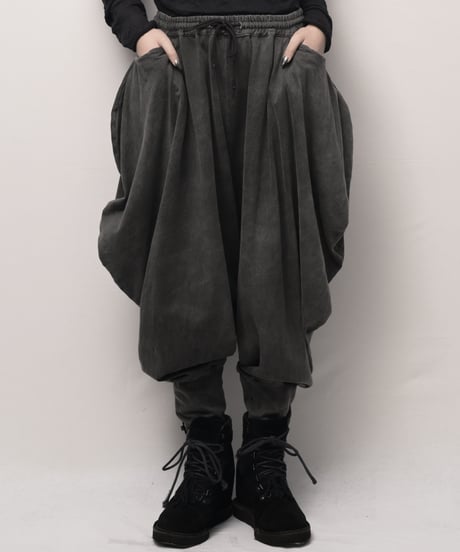 墨染 鼯-musasabi-サルエルパンツ