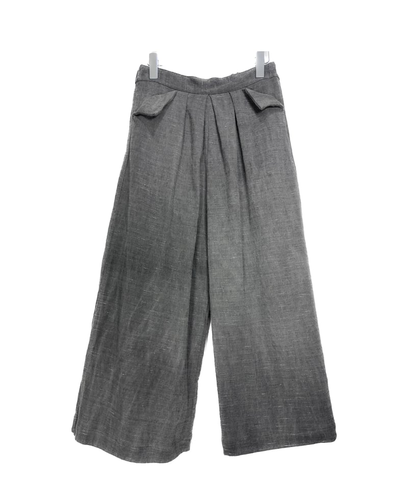 斑糸ワイドパンツ | I R O F U S I online shop