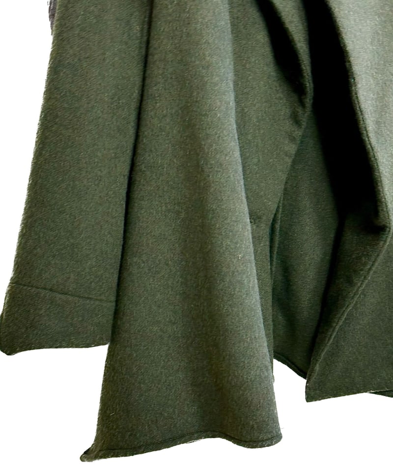 麹塵-kikujin-エコウールショートコーディガン | I R O F U S I onli