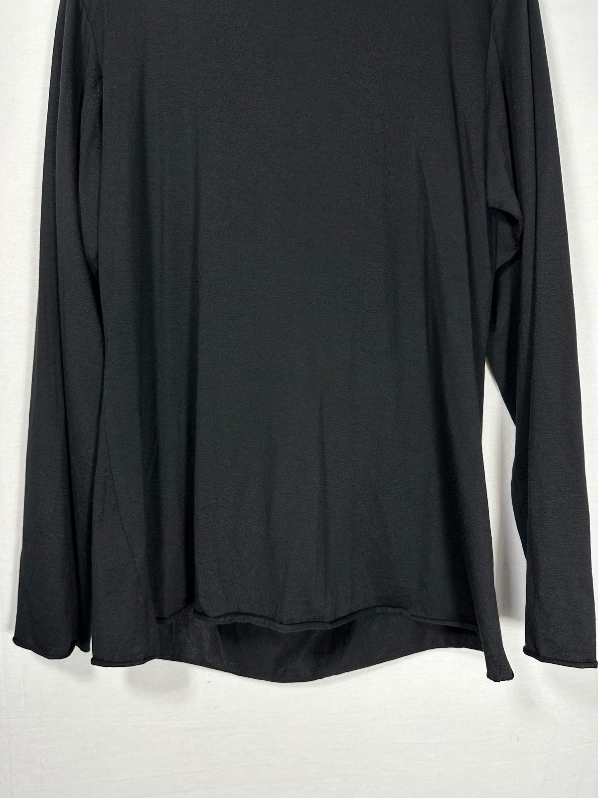 黒 秋霖 -syurin- カットソー長袖 | I R O F U S I online shop