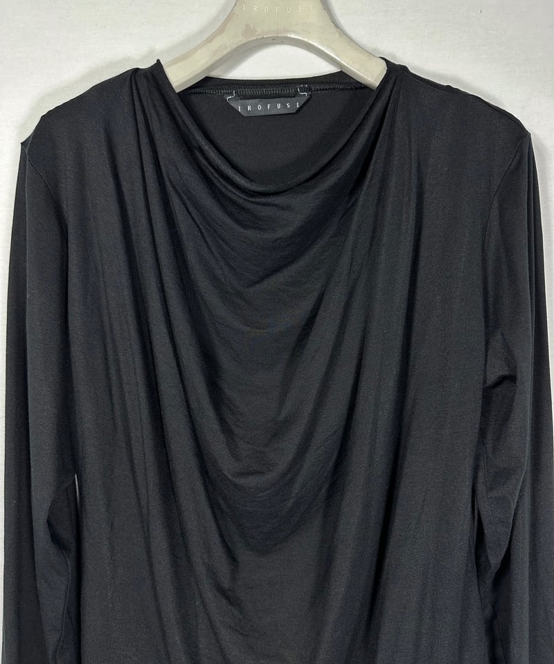 黒 秋霖 -syurin- カットソー長袖 | I R O F U S I online shop 黒 秋霖 -syurin- カットソー長袖 | I R O F U S I online shop