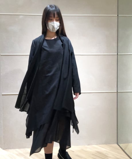 黒東雲ワンピース長袖