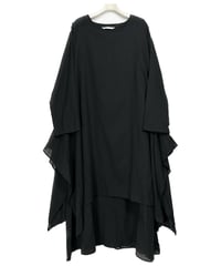 黒東雲ワンピース長袖