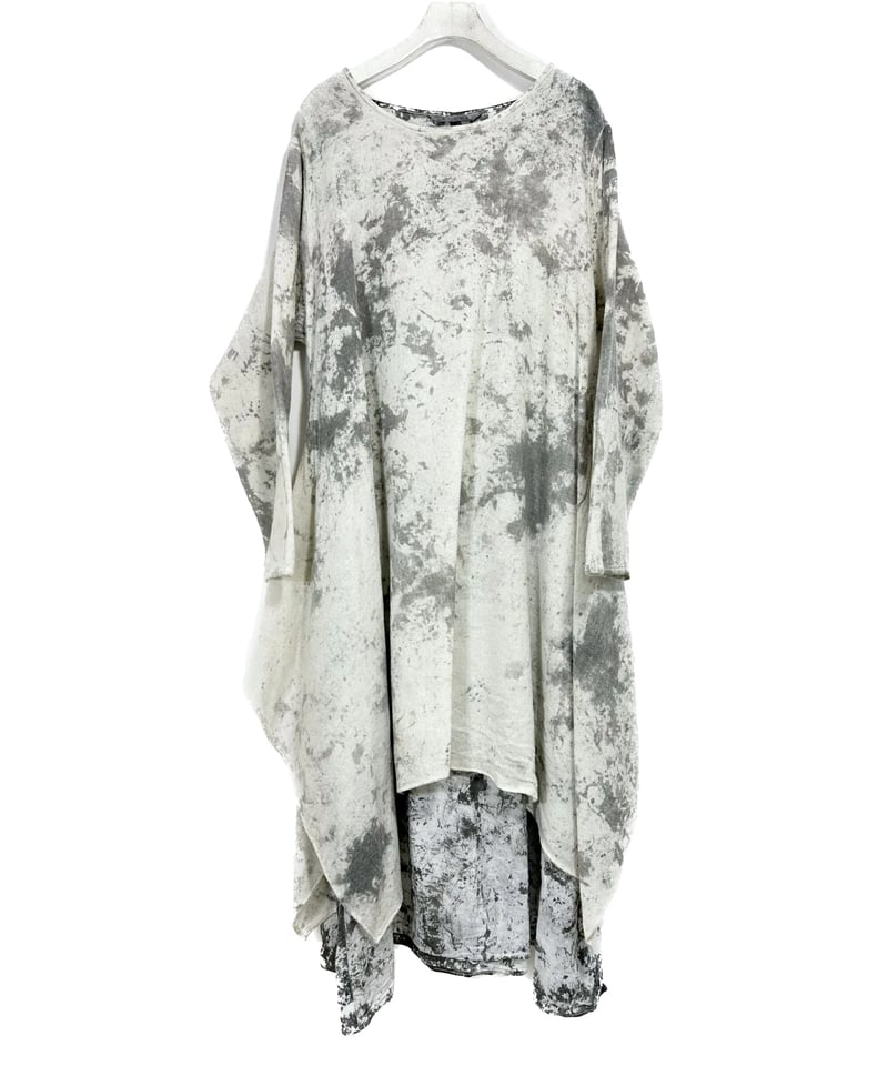 遊墨ウール東雲長袖ワンピース | I R O F U S I online shop 