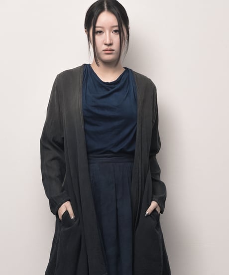 藍墨秋霖 -syurin- カットソー5分袖