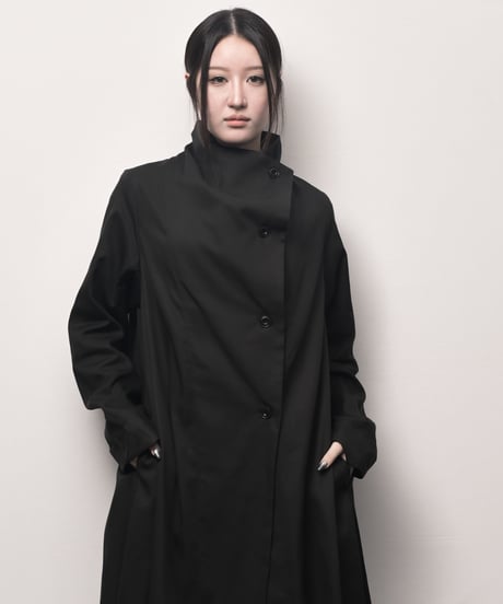 黒 天泣ロングコーディガン