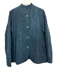 藍墨-aizumi- ふくれジャガードボトルネックジャケット