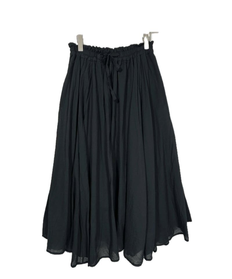 黒 紐シャーリングスカート | I R O F U S I online shop