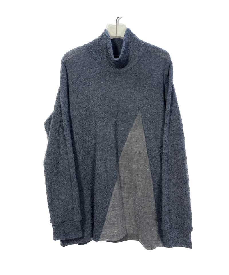 三角 墨染 切替セーター | I R O F U S I online shop 三角 墨染 切替セーター | I R O F U S I online shop