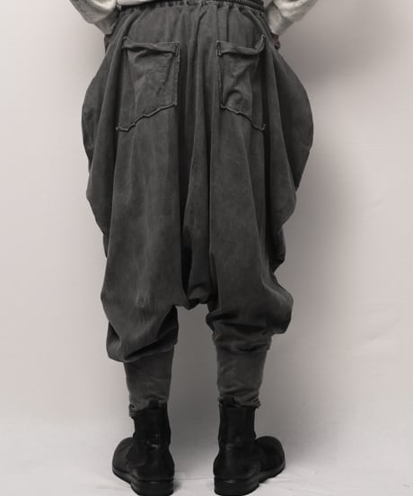 墨染 鼯-musasabi-サルエルパンツ