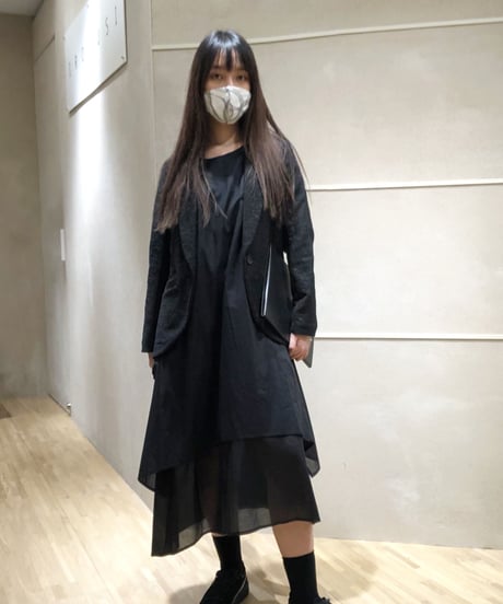 黒東雲ワンピース長袖