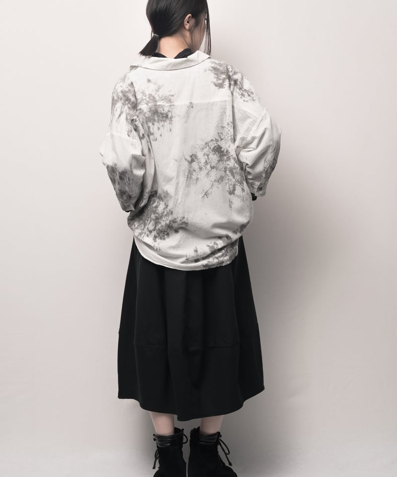 もゆゆ 遊墨-youboku-コットンドロップシャツ | I R O F U S I online shop