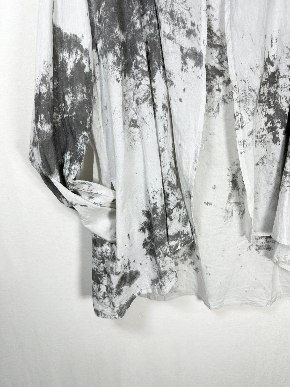 遊墨コットン羽織カーディガン | I R O F U S I online shop