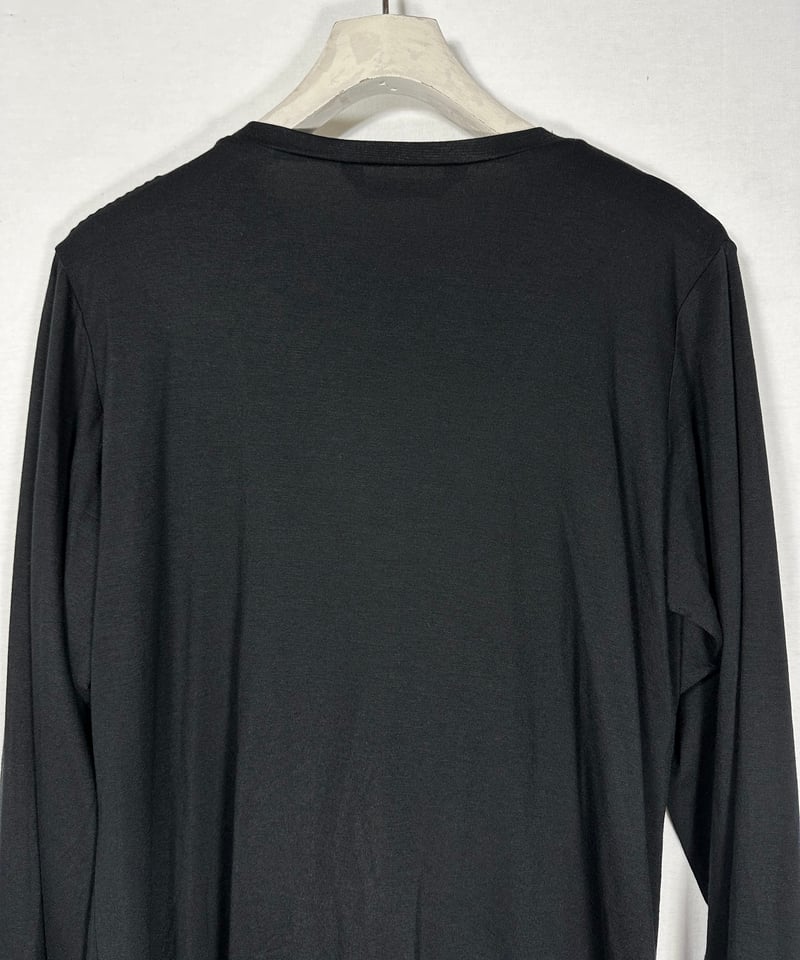 黒 秋霖 -syurin- カットソー長袖 | I R O F U S I online shop