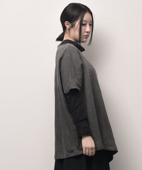 斑糸-muraito-アシメプルオーバー