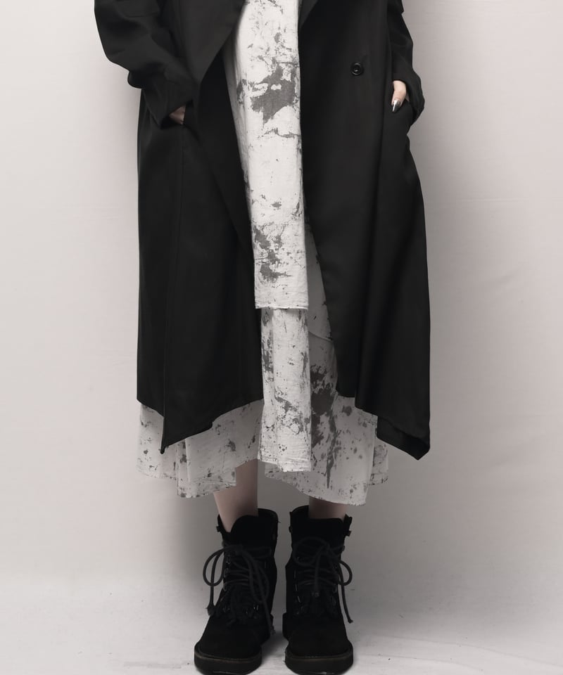黒 天泣ロングコーディガン | I R O F U S I online shop 黒 天泣ロングコーディガン | I R O F U S I online shop