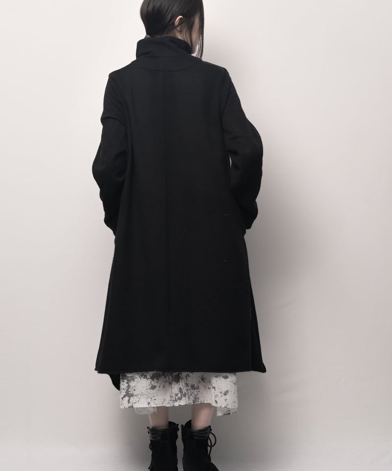IROFUSI (イロフシ) エコウールロングコーディガン 麹塵-kikujin-エコウールロングコーディガン | I R O F U S I