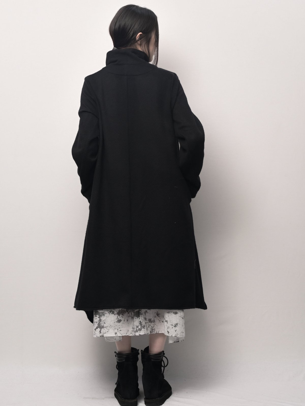 希少美品✨IROFUSI　イロフシ ロングコーディガン　ハイネック　グレー 希少美品✨IROFUSI イロフシ ロングコーディガン ハイネック グレー