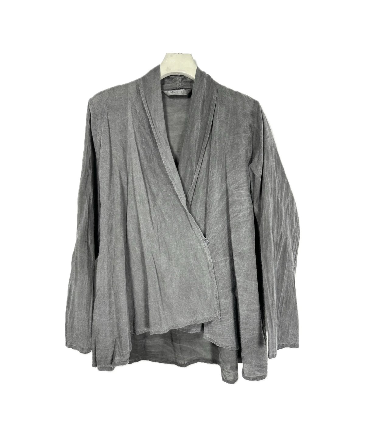 超希少】ソフネット インディゴリネン 羽織り カーディガン 刺し子 藍染