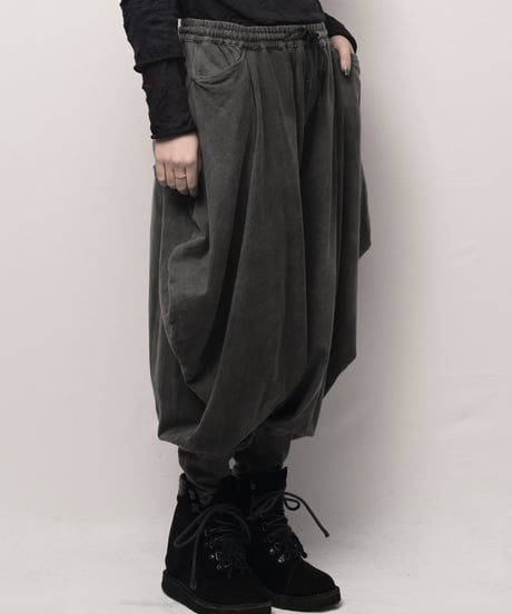 墨染 鼯-musasabi-サルエルパンツ